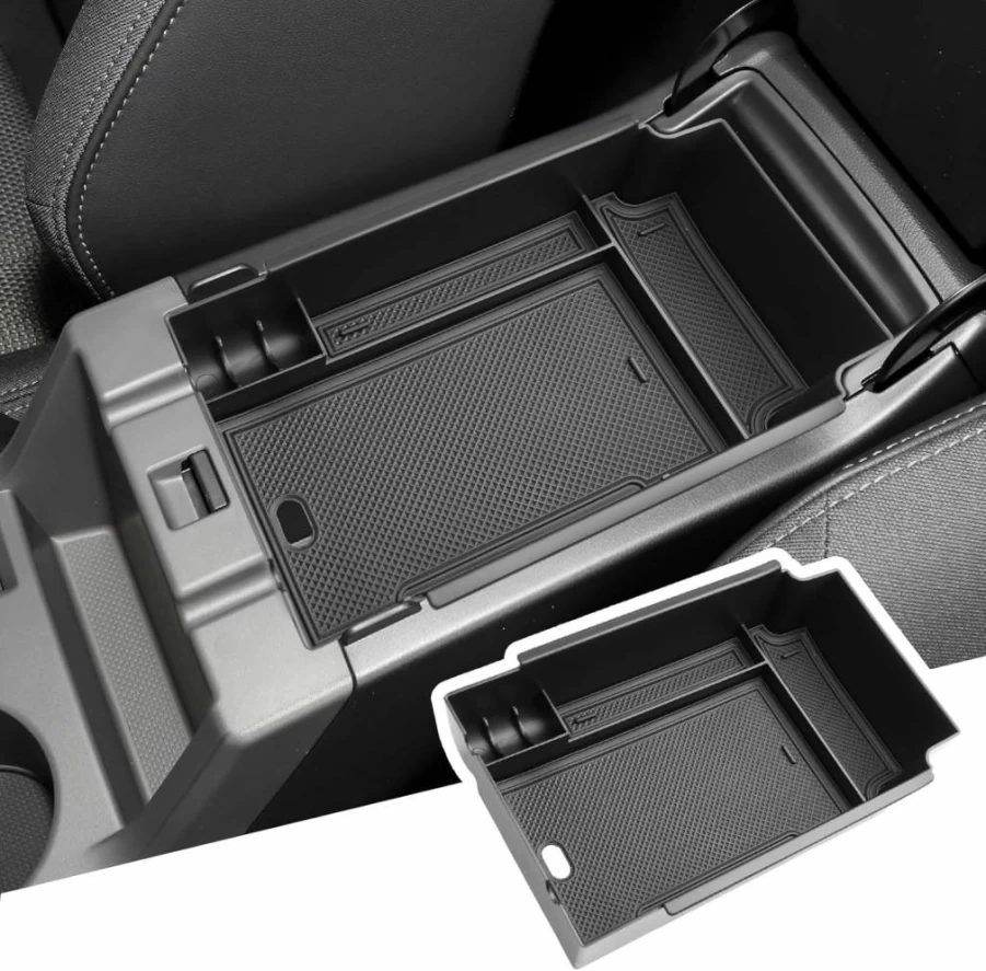 BIBIBO 2Pack Center Console Organizer Tray for 2023-2025 Subaru Crosstrek & 2024 Impreza, Double Layer Glove Box Insert Storage Pallet