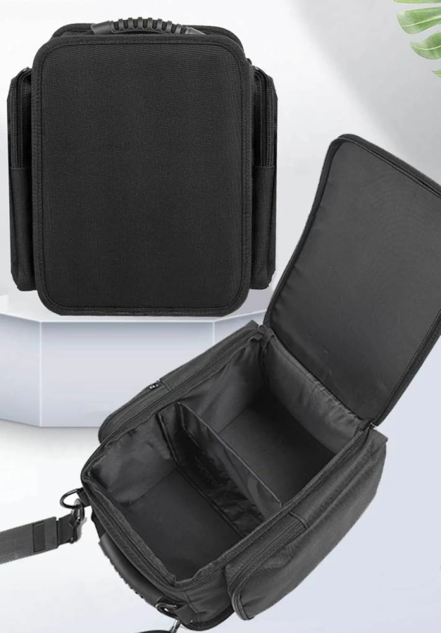 YOCTM Under Seat Storage Organizer for Jeep Wrangler JK JL JLU & Gladiator JT (2007-2025) - Black Rear Backseat Storage Bag with Pockets for Tools and Accessories
