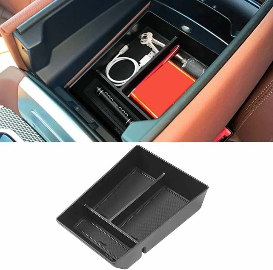 Jaronx Center Console Organizer Tray for BMW X5 G05 X6 G06 X7 G07 (2019-2025) - Premium Storage Accessory