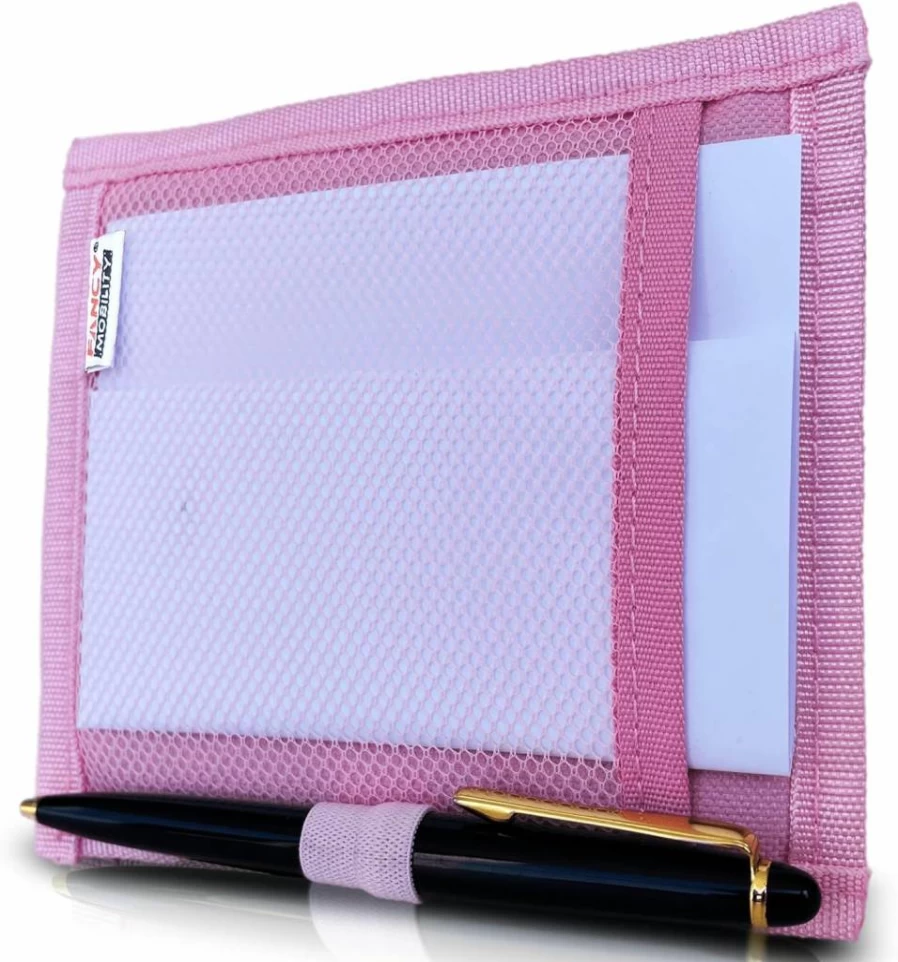Fancy Mobility Mini Car Sun Visor Organizer - Black Document Holder for Registration & Insurance - Universal Visor Accessory for Women & Men - Compact Auto Storage Solution