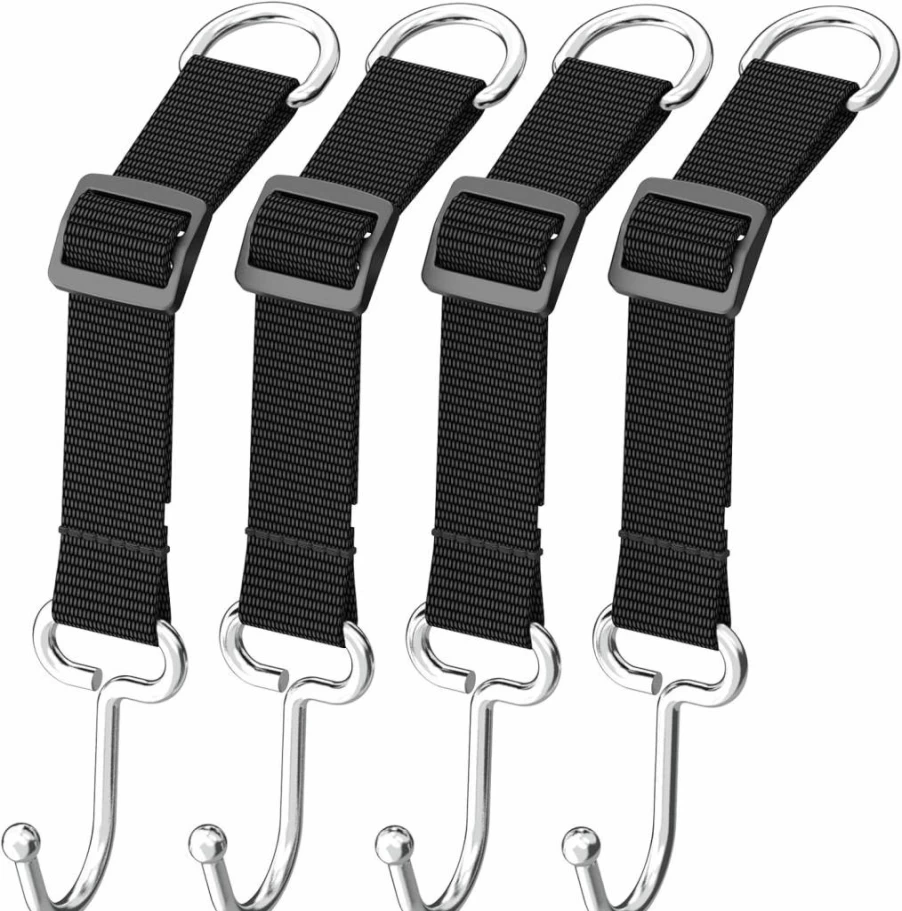 QUIDAOSO Car Purse Hook - Heavy Duty 100Lbs Adjustable Metal Hanger, Hidden Car Seat Organizer for Purses, Bags & Accessories, Universal Headrest Storage Hook