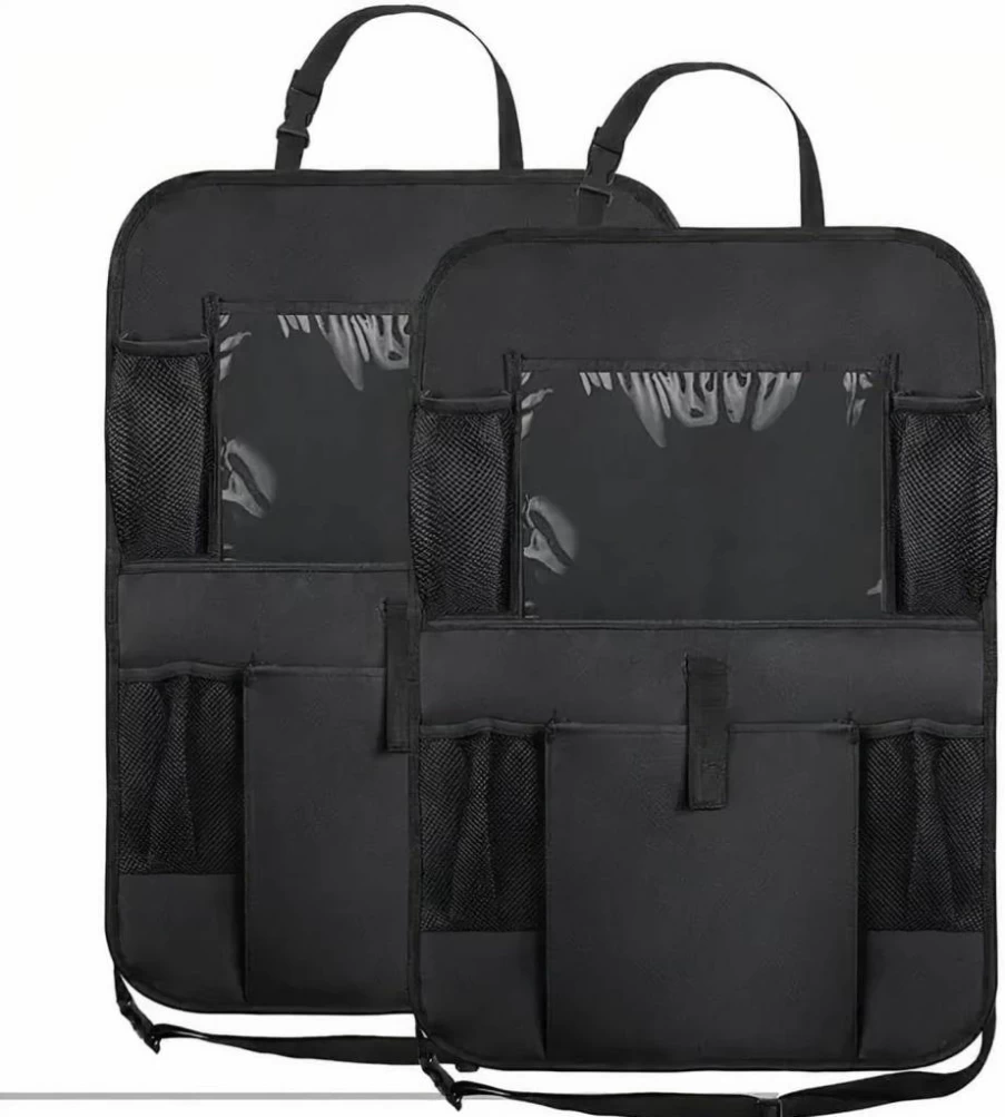 Universal Car Back Seat Organizer with Multiple Pockets - Storage for Toys, Snacks & Essentials