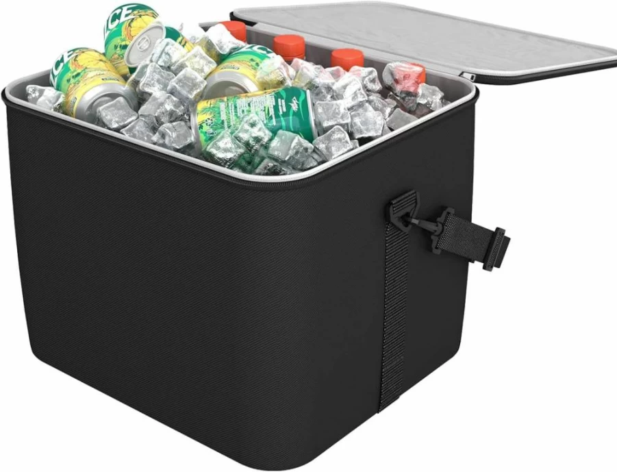 HOTOR Portable Car Cooler Bag - Leakproof Soft-Sided Trunk Organizer for SUV & Vehicle, Insulated Cooler for Travel & Picnic