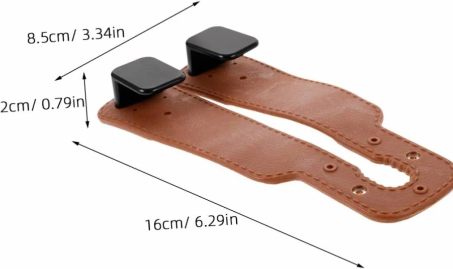 Luxshiny 2-Pack TPE Car Seat Hooks for Hanging Phone, Bags & Organizers - Sturdy Vehicle Accessories with Easy Installation for Space-Saving Storage